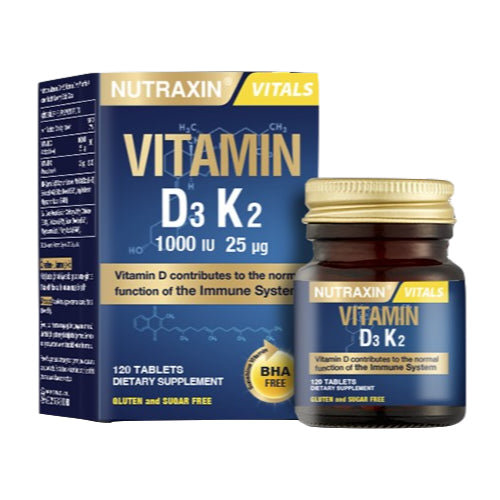 Nutraxin Vitamin D3 K2 120 Tablet