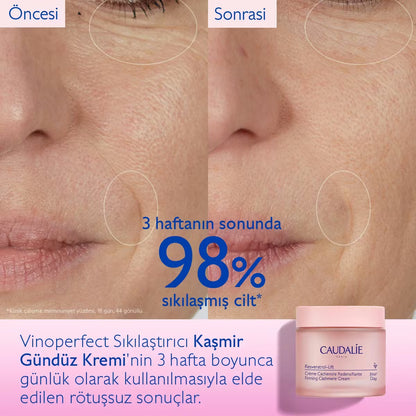 Resveratrol-Lift Sıkılaştırıcı Kaşmir Gündüz Bakım Kremi