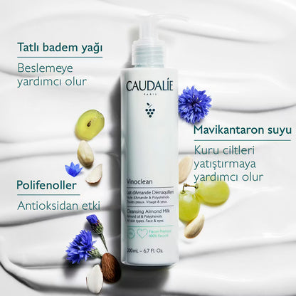 Vinoclean Badem Yağlı Temizleme Sütü-200ml