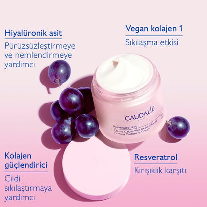 Resveratrol-Lift Sıkılaştırıcı Kaşmir Gündüz Bakım Kremi