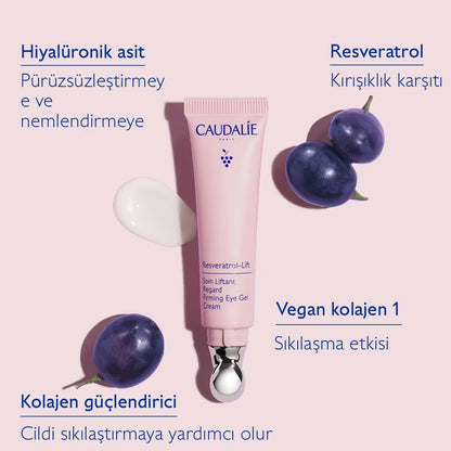 Resveratrol-Lift Sıkılaştırıcı Jel Göz Bakım Kremi