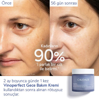 Vinoperfect Leke Karşıtı Glikolik Gece Bakım Kremi