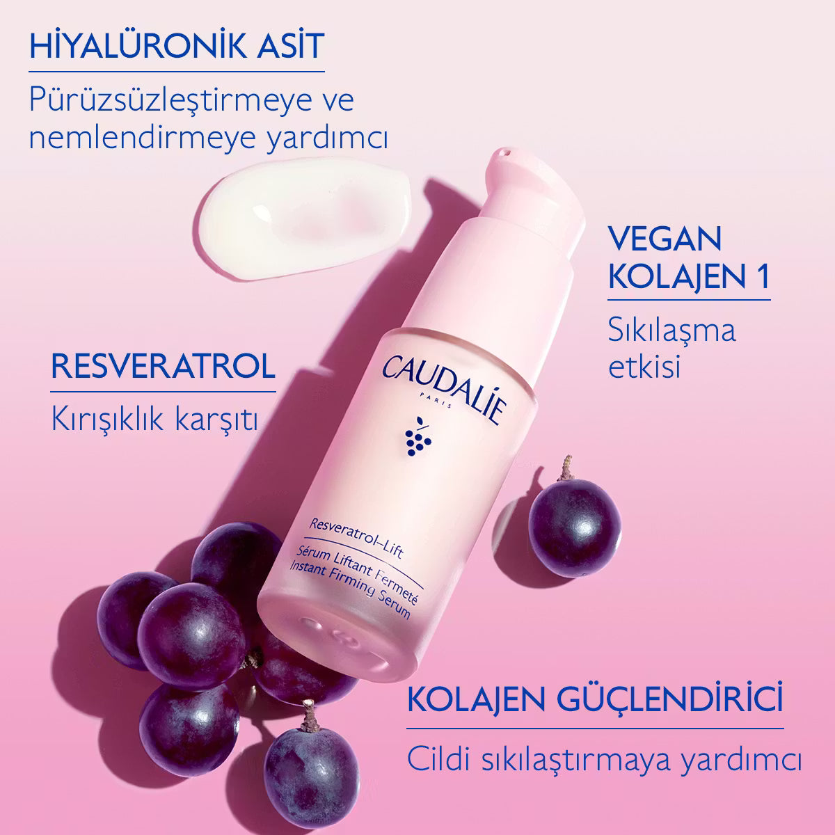 Resveratrol-Lift Anında Sıkılaştırıcı Etkili Serum
