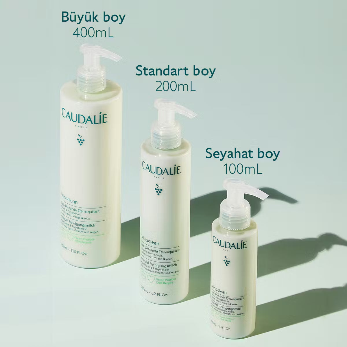Vinoclean Badem Yağlı Temizleme Sütü-200ml