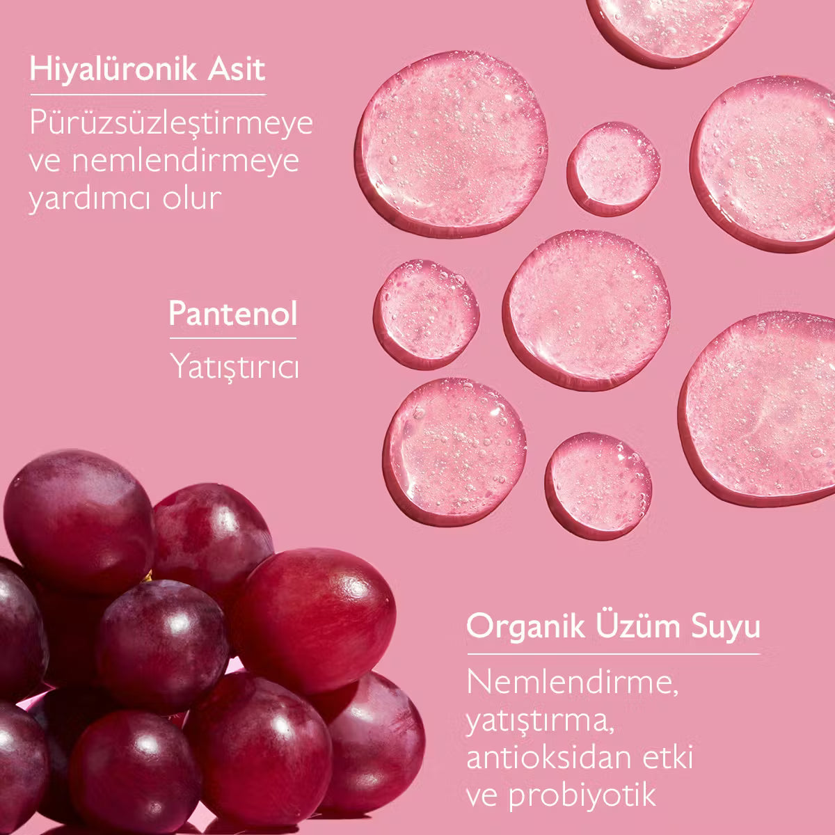 VinoHydra Nemlendirici Temizleme Jeli