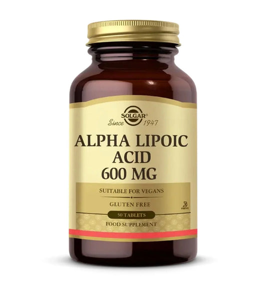 Solgar Alpha Lipoic Acid 600 mg 50 Tablet