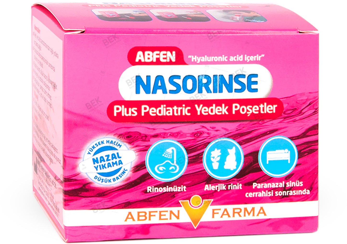 ABFEN NASORİNSE PLUS PEDİYATRİK YEDEK POŞET