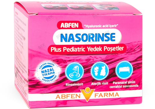 ABFEN NASORİNSE PLUS PEDİYATRİK YEDEK POŞET