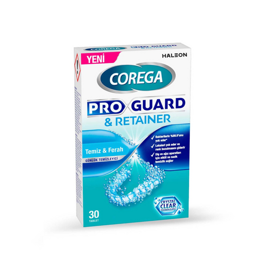 Corega Diş Aparat Temizleyici Proguard & Retainer 30'lu