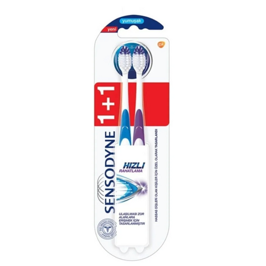 Sensodyne Diş Fırçası Hızlı Rahatlama Soft 1+1