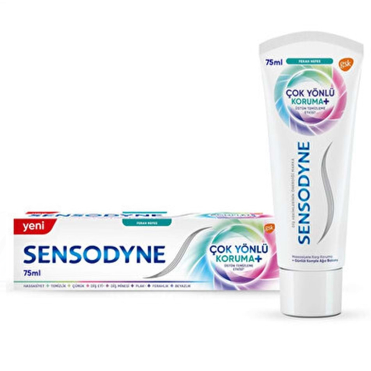 Sensodyne Çok Yönlü Koruma Diş Macunu - Ferah Nefes 75ml