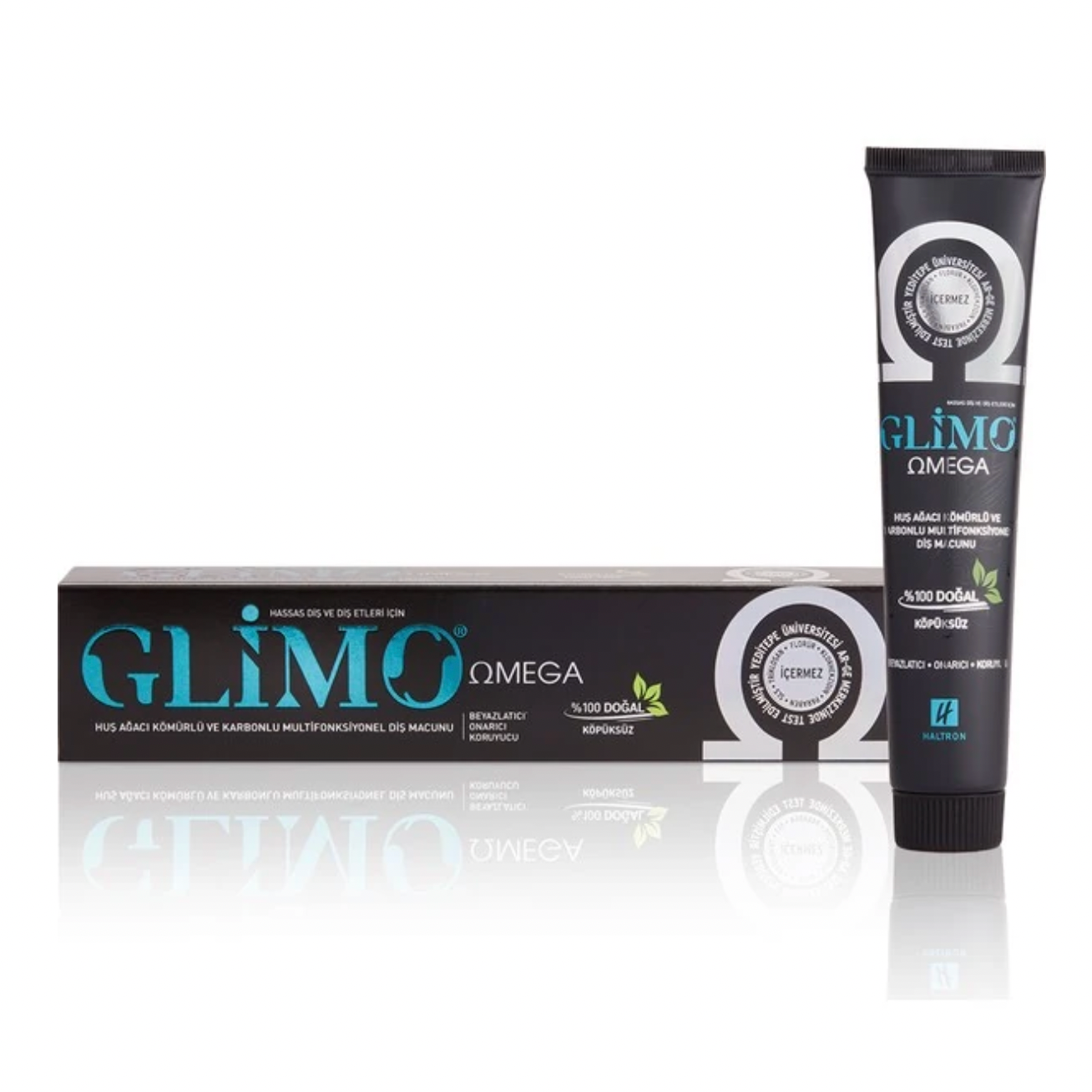 Glimo Omega Beyazlatıcı %100 Doğal Diş Macunu