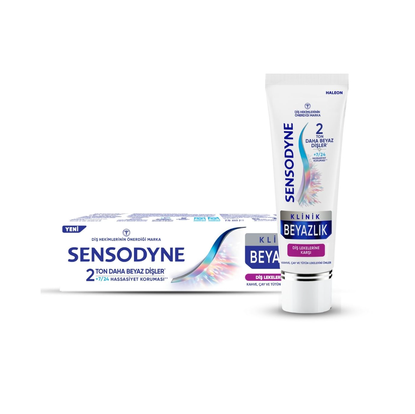 Sensodyne Diş Macunu Klinik Beyazlık Diş Lekelerine Karşı 75 ml