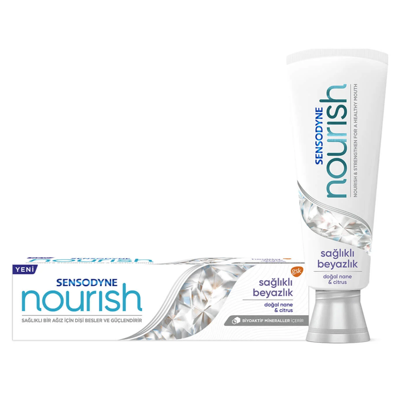 Sensodyne Diş Macunu Nourish Sağlıklı Beyazlık 75 ml