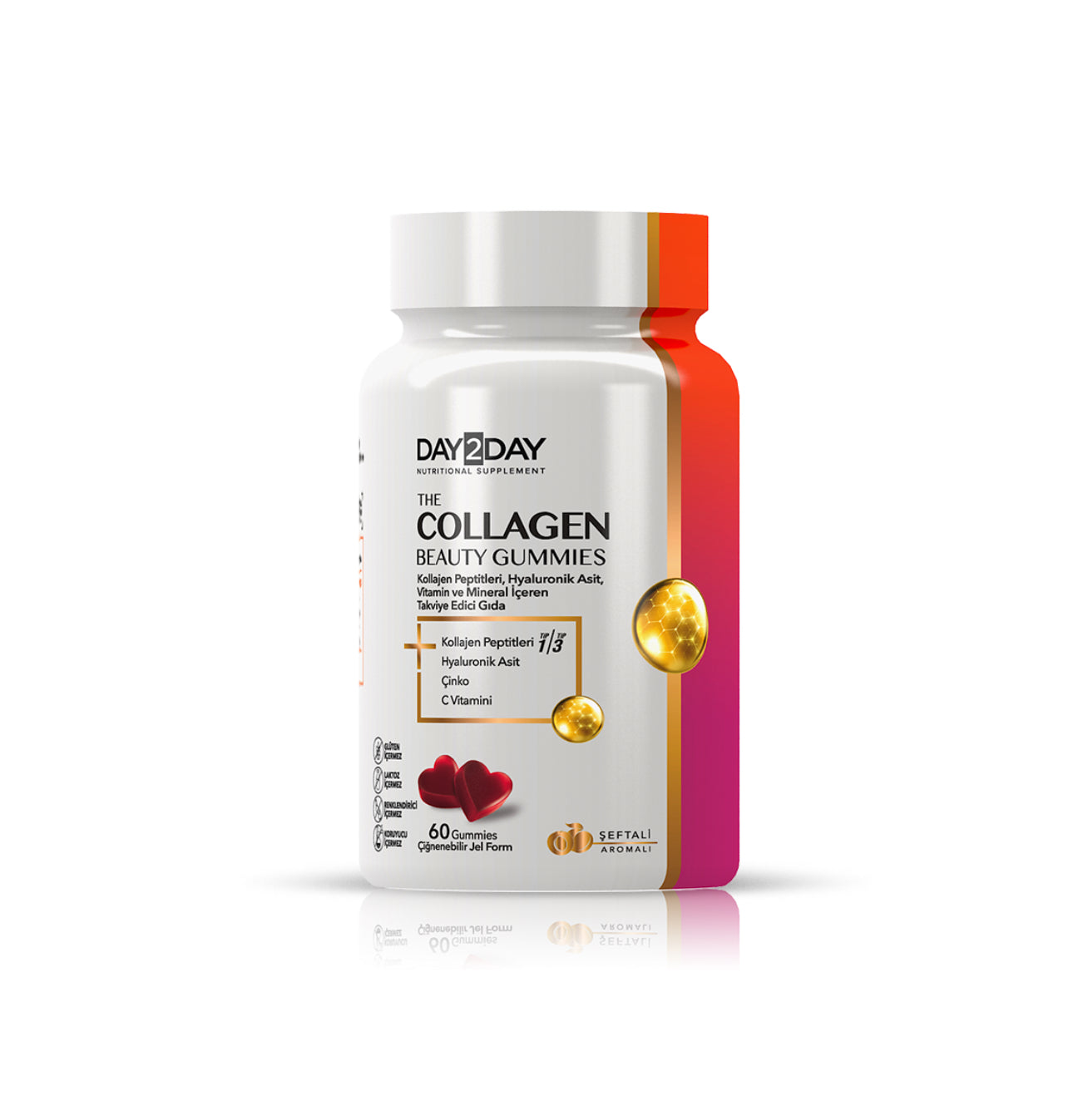 Orzax Day2Day The Collagen Beauty Gummies 60 Çiğnenebilir Tablet