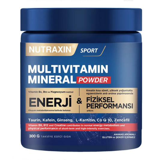 Nutraxin Multivitamin Mineral Powder 300 Gr