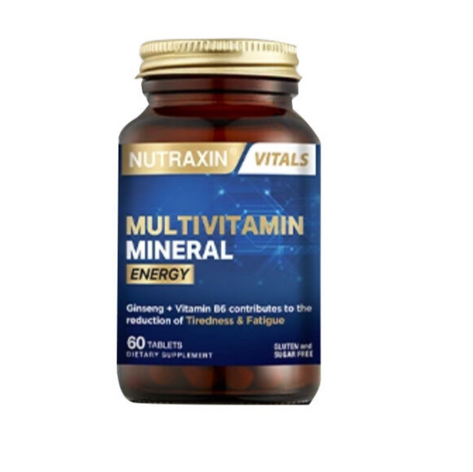 Nutraxin Multivitamin Mineral İçeren Takviye Edici Gıda 60 Tablet