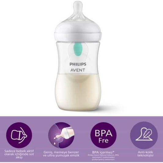 Philips Avent Natural Response PP Antikolik Biberon 260 ML 1 Ay+ SCY673/01