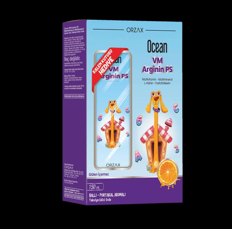 OCEAN VM ARGİNİN PS 150 ML ŞURUP