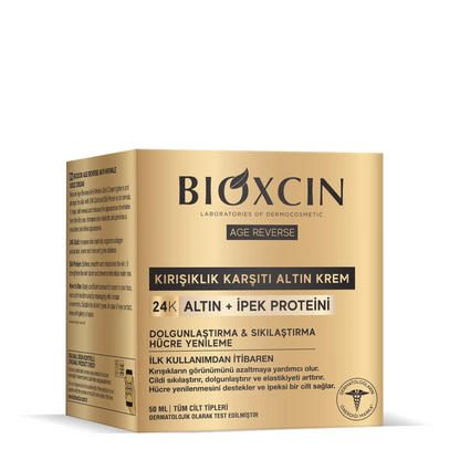 Bioxcin Age Reverse Kırışıklık Karşıtı Altın Krem 50 ml