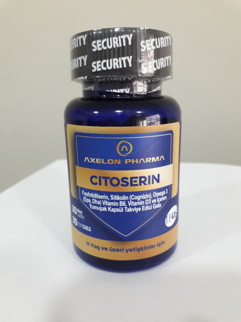 AXELON PHARMA CITOSERIN 30 YUMUSAK KAPSUL