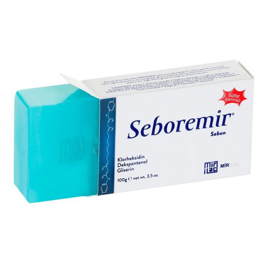 Seboremir Sabun 100 Gr -  Dermatitli/Egzamalı ciltler, alerjiye karşı